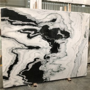 Padana white marble slab