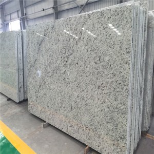 Luxury white rose granite slab